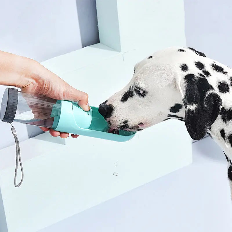 Portable Pet Plastic Water Bottle w/ Carbon Filter by GROOMY