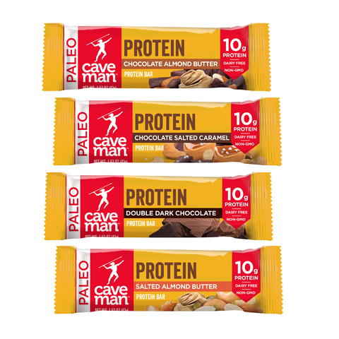 Variety Pack - Protein Bars (24 Count) by Caveman Foods