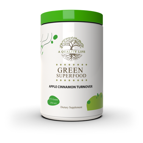 Green Superfood - Apple Cinnamon Turnover by A Quality Life Nutrition