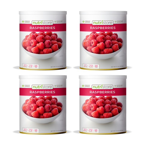 Raspberries Freeze Dried - #10 Can by Nutristore