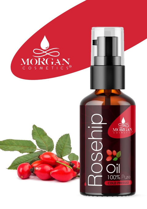 100% Pure Rosehip Oil 2 oz by Morgan Cosmetics