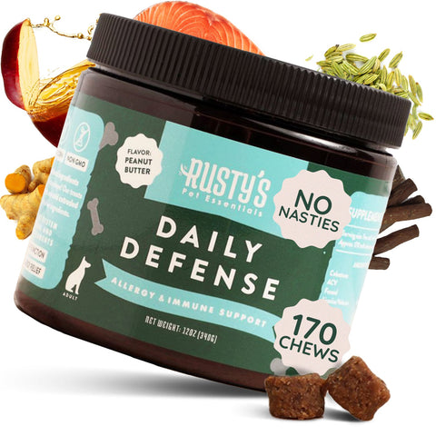 Daily Defense - Allergy & Immune Support by Rusty's Pet Essentials