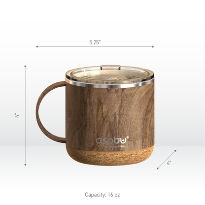 Wood Infinite Mug by ASOBU®