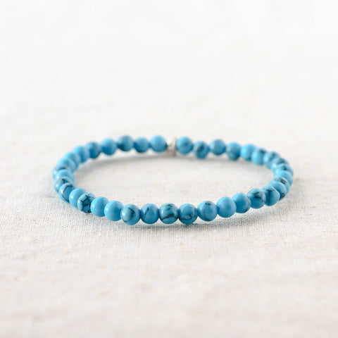 Turquoise Howlite Energy Bracelet by Tiny Rituals