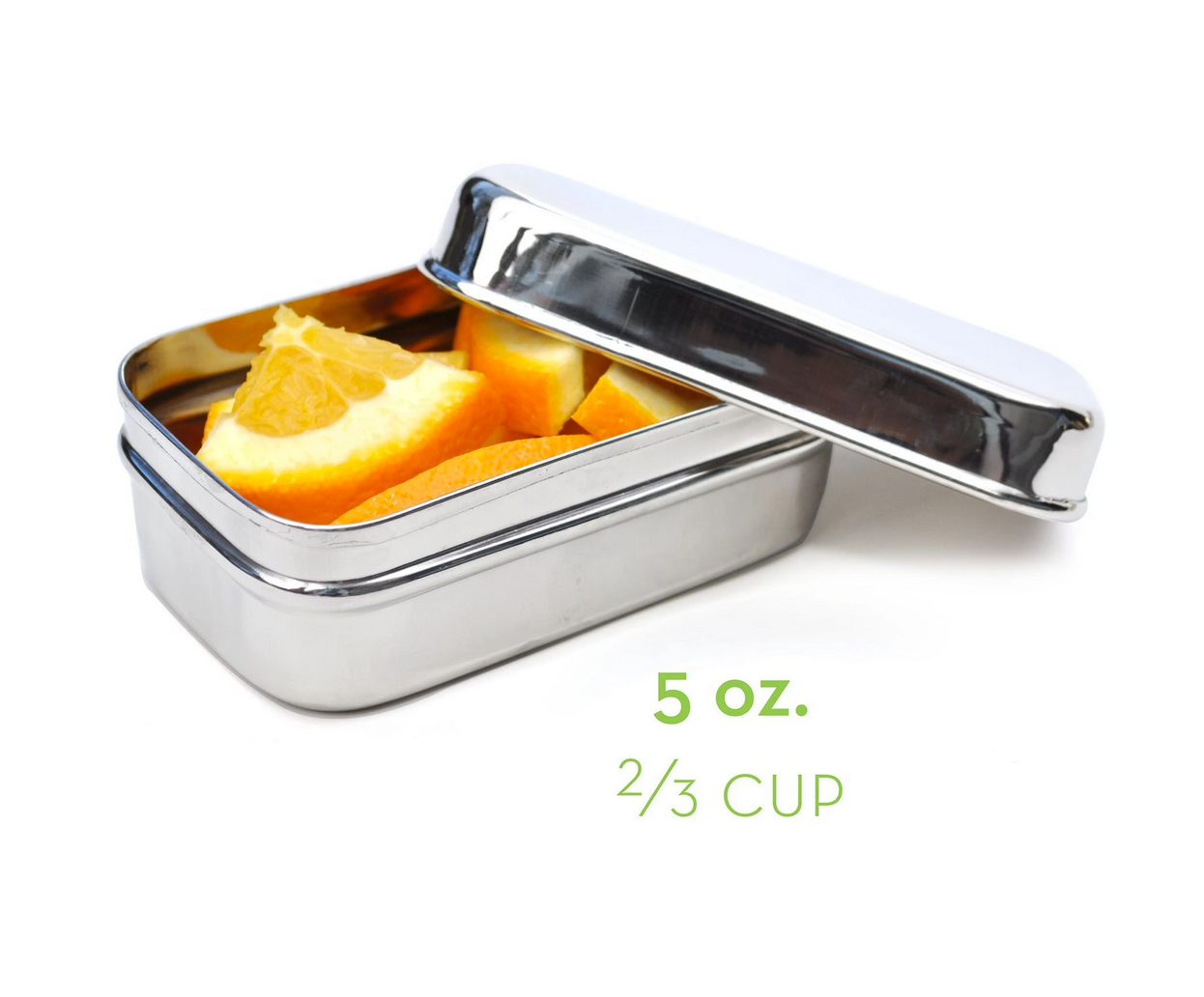 Stainless Steel Lunch Box Mini Sauce Containers, Set of 2 by ecozoi
