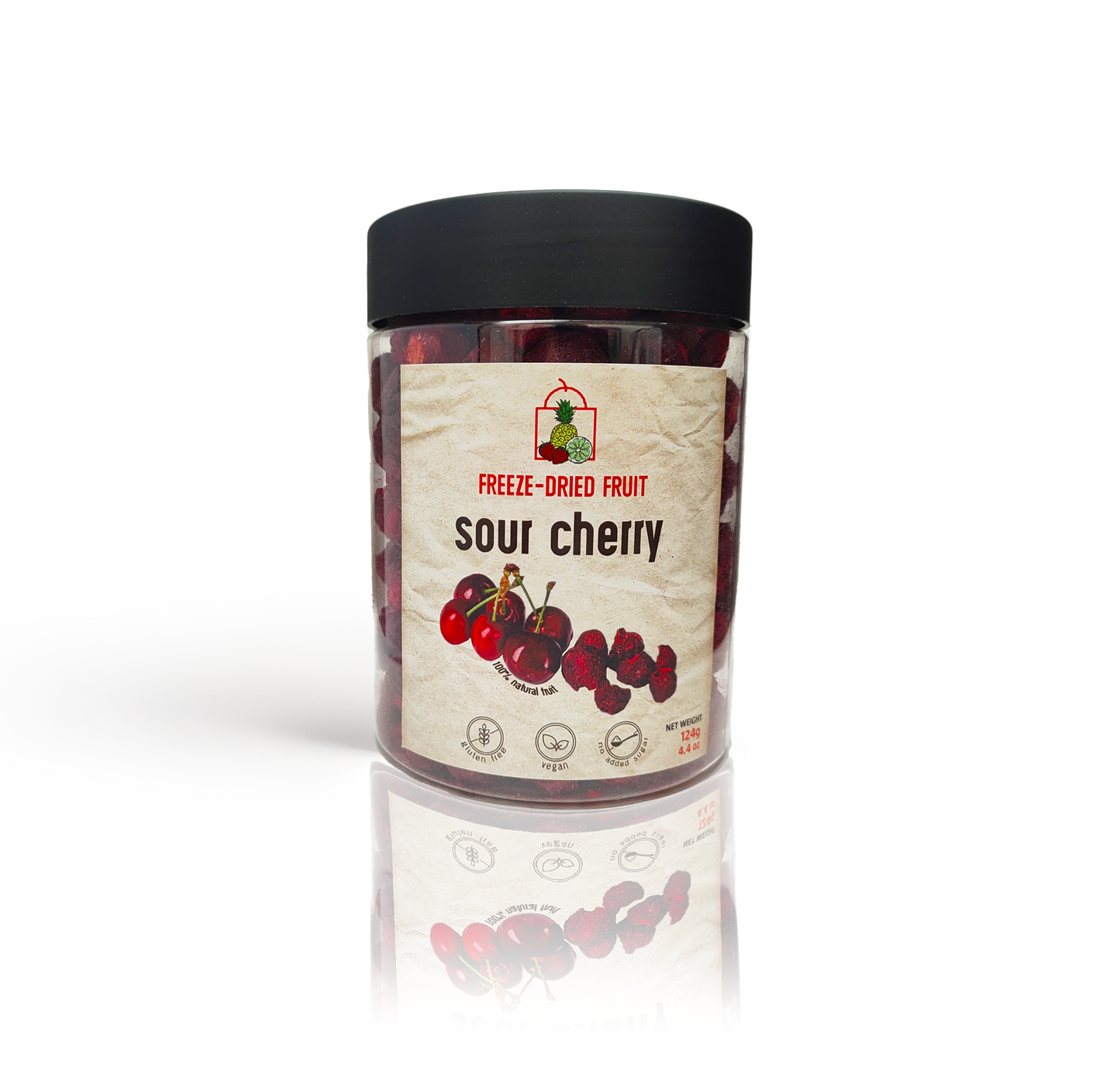 Freeze Dried Cherry Snack by The Rotten Fruit Box