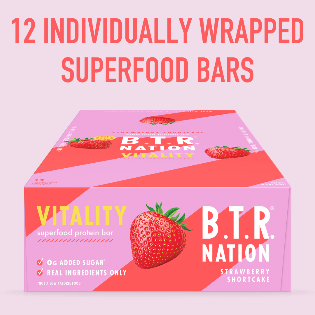 Strawberry Shortcake VITALITY (12 Count ) 🍓🍰 by B.T.R. Bar