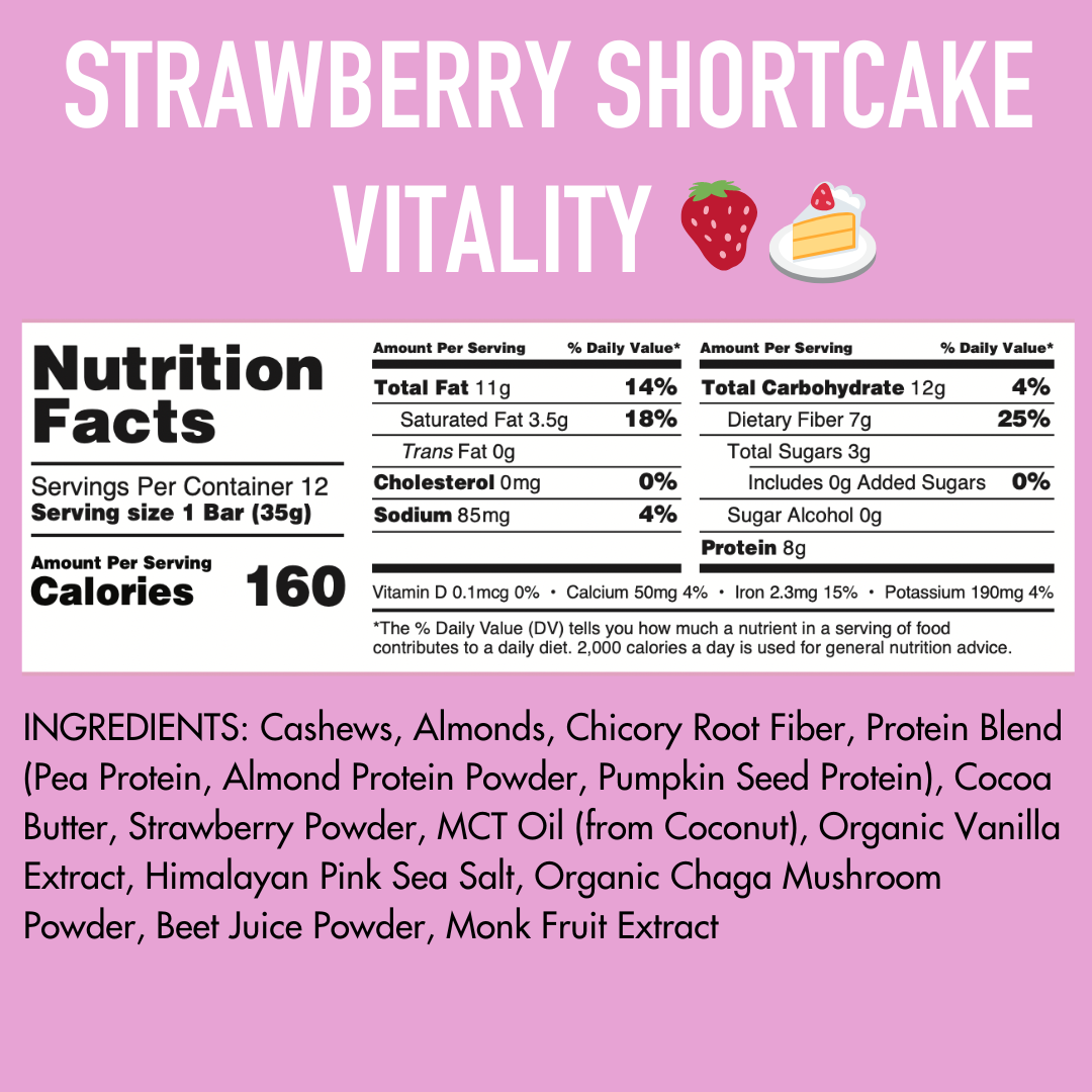 Strawberry Shortcake Sampler (4 Count ) by B.T.R. Bar