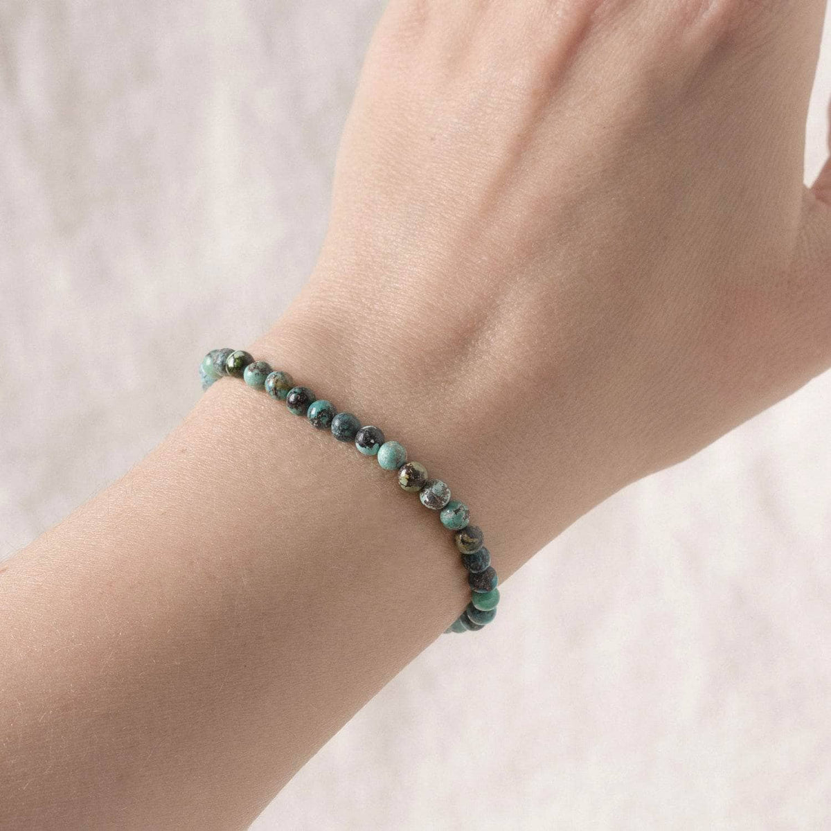 Real Genuine Turquoise Energy Bracelet by Tiny Rituals