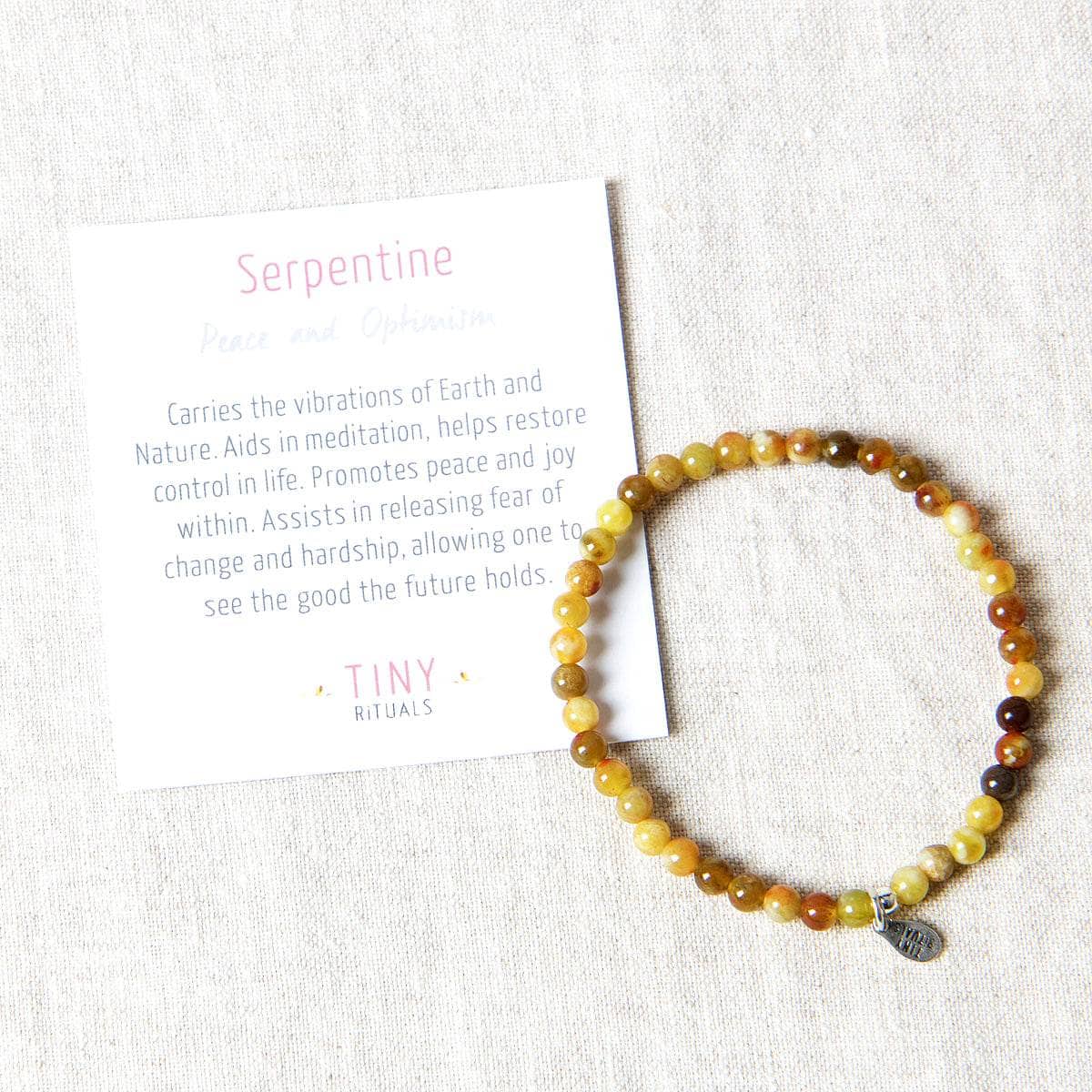Serpentine Energy Bracelet by Tiny Rituals