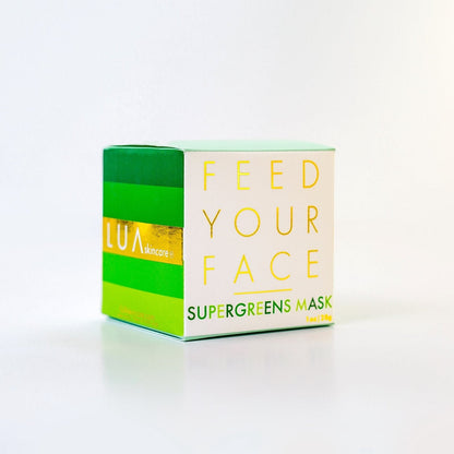 SUPERGREENS  face mask by LUA skincare