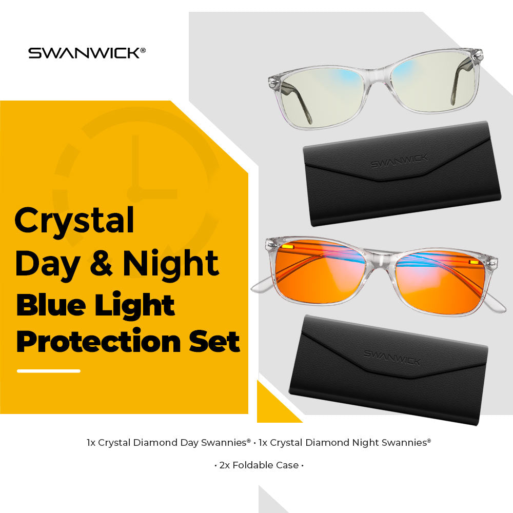 Crystal Day & Night Blue Light Protection Set