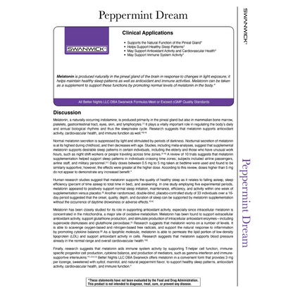 Peppermint Dream Melatonin