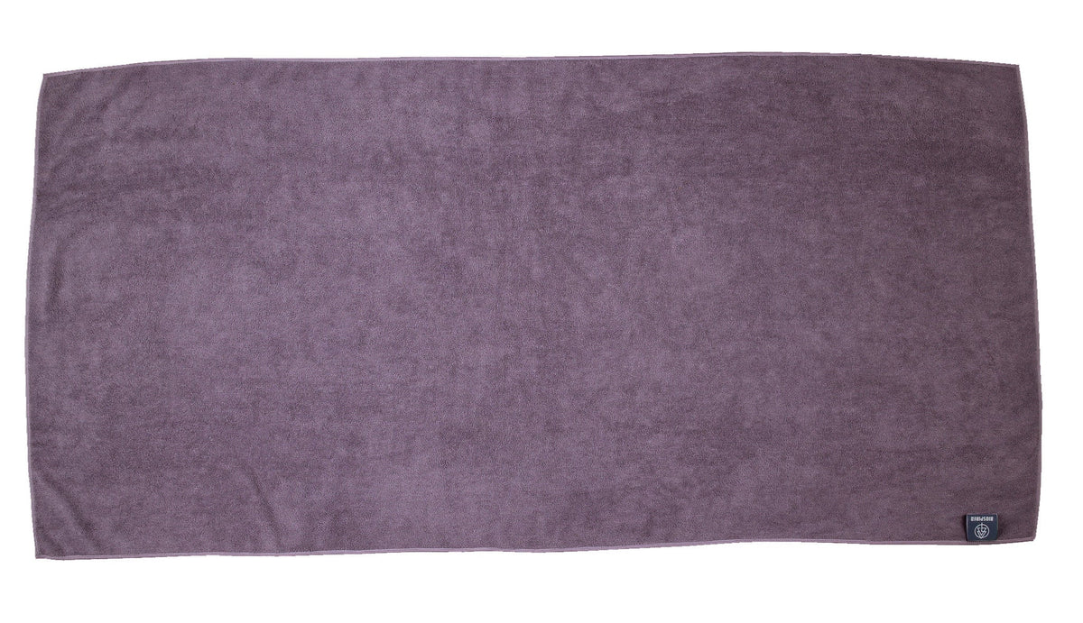 Biospired XL Workout Towel in Purple, 55 x 28 in by The Everplush Company