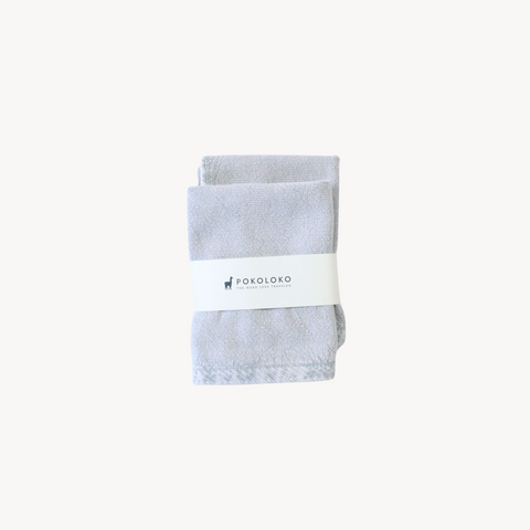 Fresco Stonewashed Face Towel - Pack of 2 by POKOLOKO