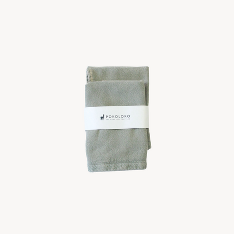 Fresco Stonewashed Face Towel - Pack of 2 by POKOLOKO