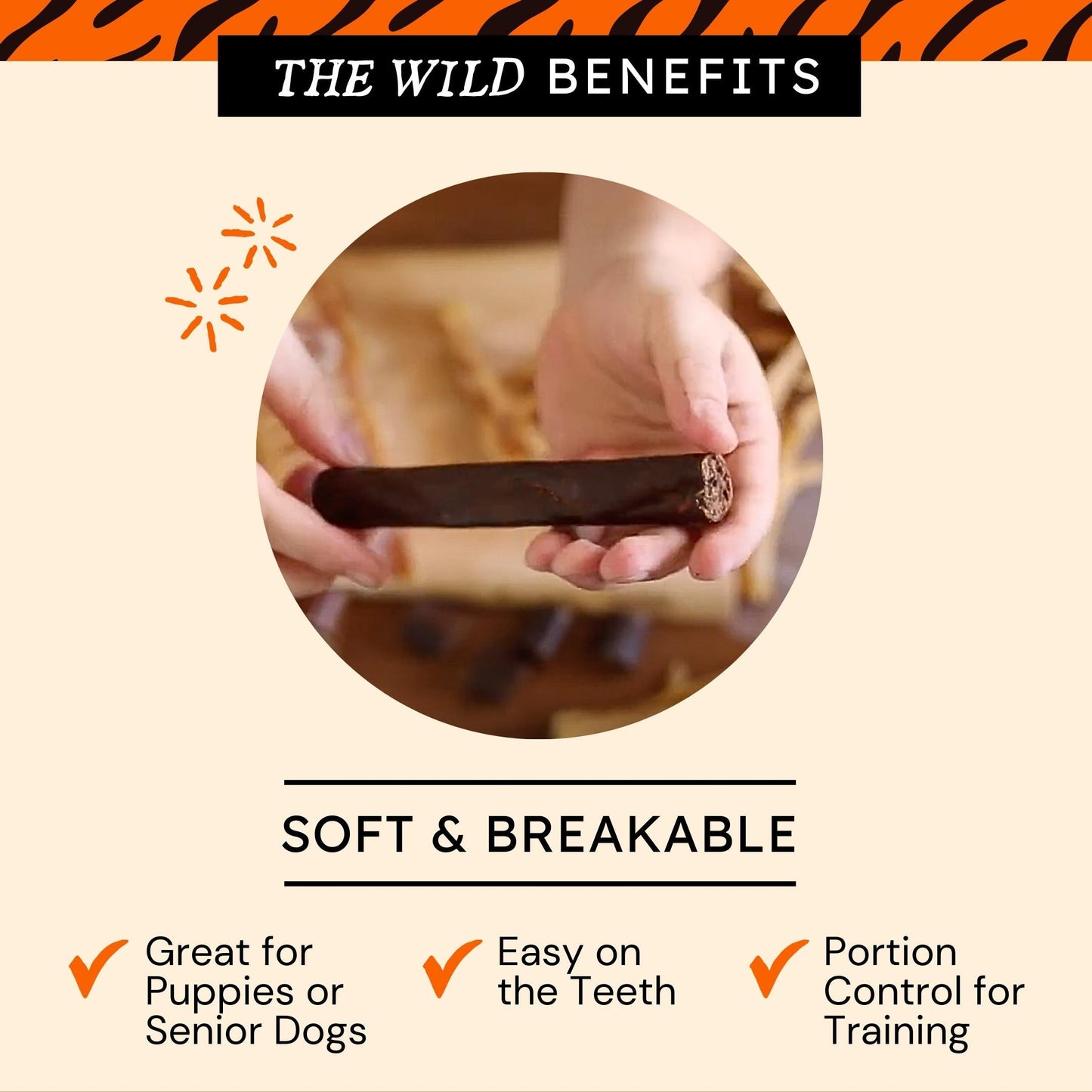 Beef Sausage Treat Chews for Dogs