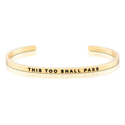 This Too Shall Pass by MantraBand® Bracelets