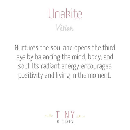 Unakite Energy Bracelet by Tiny Rituals
