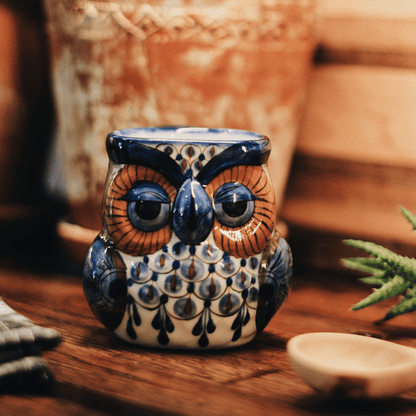 Stoneware Owl Mug by Upavim Crafts