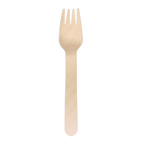 ECO² ® MEDIUM WEIGHT WOODEN FORKS by TheLotusGroup - Good For The Earth, Good For Us