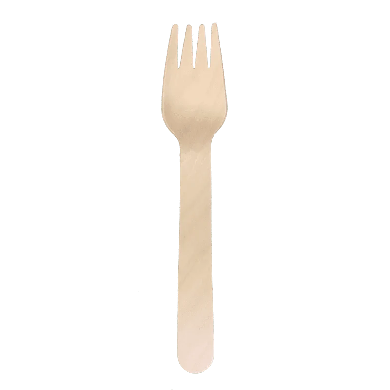 ECO² ® MEDIUM WEIGHT WOODEN FORKS by TheLotusGroup - Good For The Earth, Good For Us
