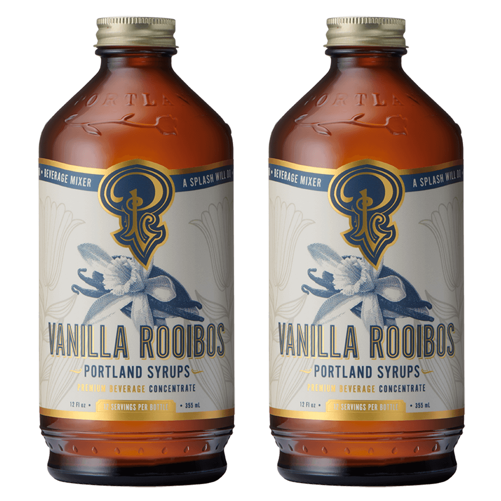 Vanilla Rooibos Syrup two-pack by Portland Syrups