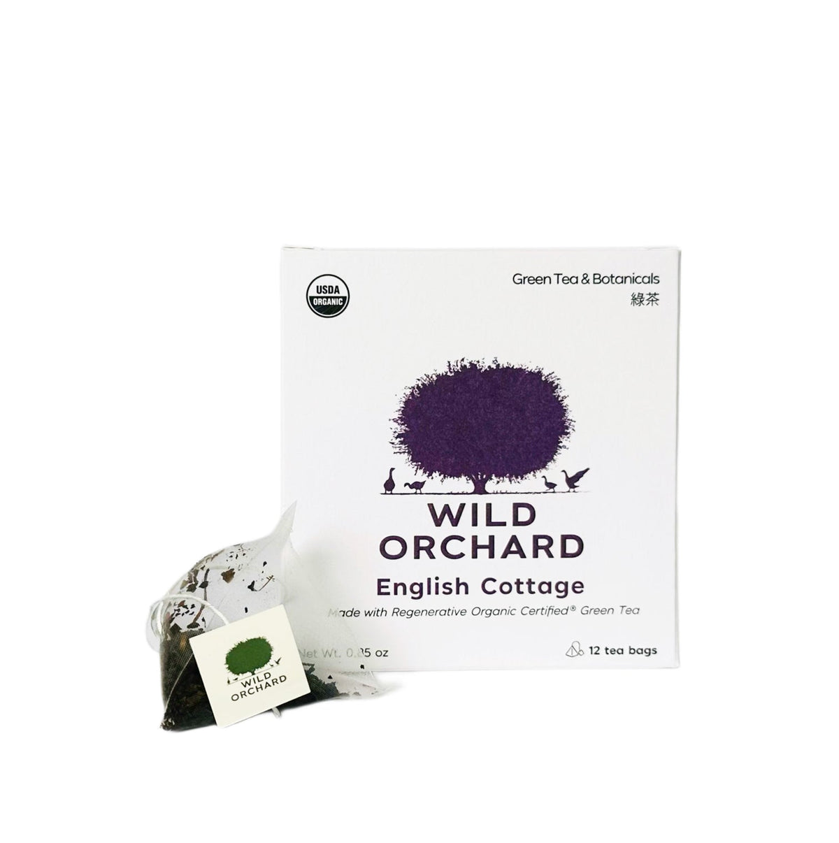 Wild Orchard Tea English Cottage - Tea Bags Box - 6 Voxes by Farm2Me