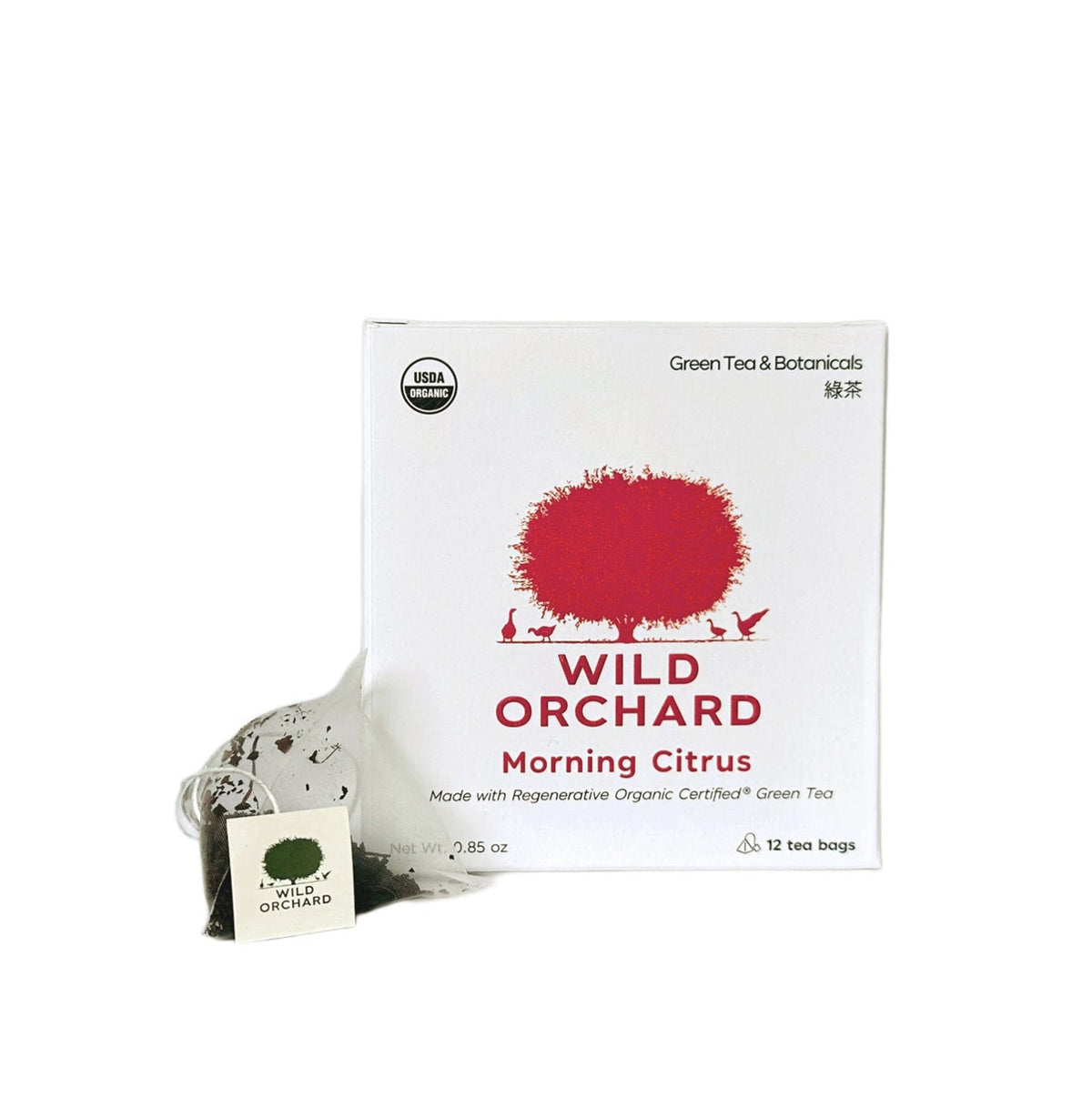 Wild Orchard Tea Morning Citrus - Tea Bag Box - 6 Boxes by Farm2Me