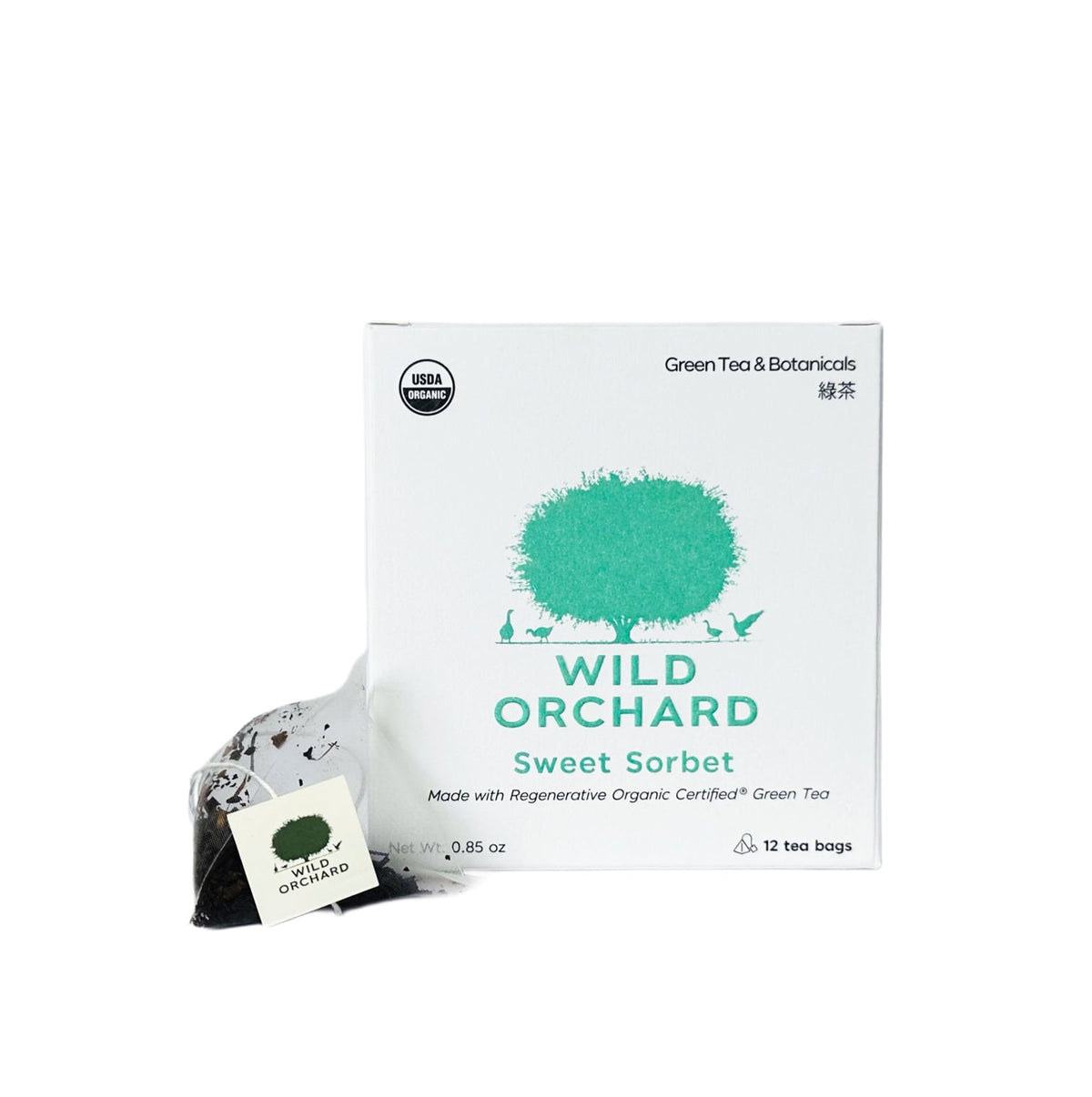 Wild Orchard Tea Sweet Sorbet – Tea Bag Box - 6 Boxes by Farm2Me