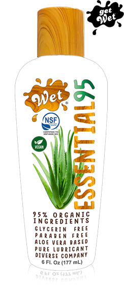 Wet Essential95 95% Organic Aloe Vera Based Lube by Trigg Laboratories