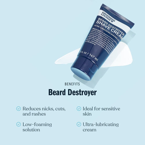 Grooming Lounge Beard Destroyer Shave Cream by Grooming Lounge