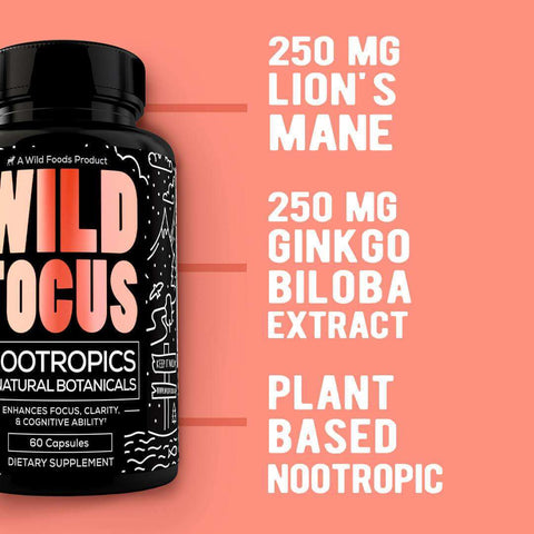 Wild Focus Nootropic Blend by Wild Foods