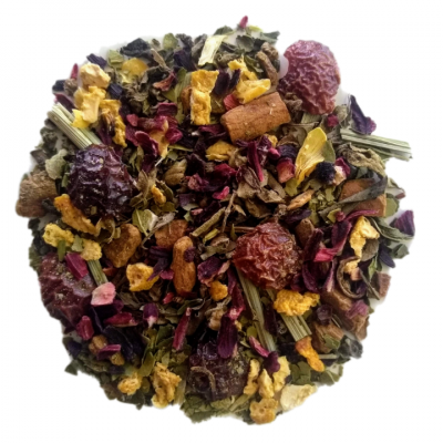 You're F**king Awesome - Refreshing Maté Mix with Spices, Holy Tulsi & Hibiscus by ModestMix Teas
