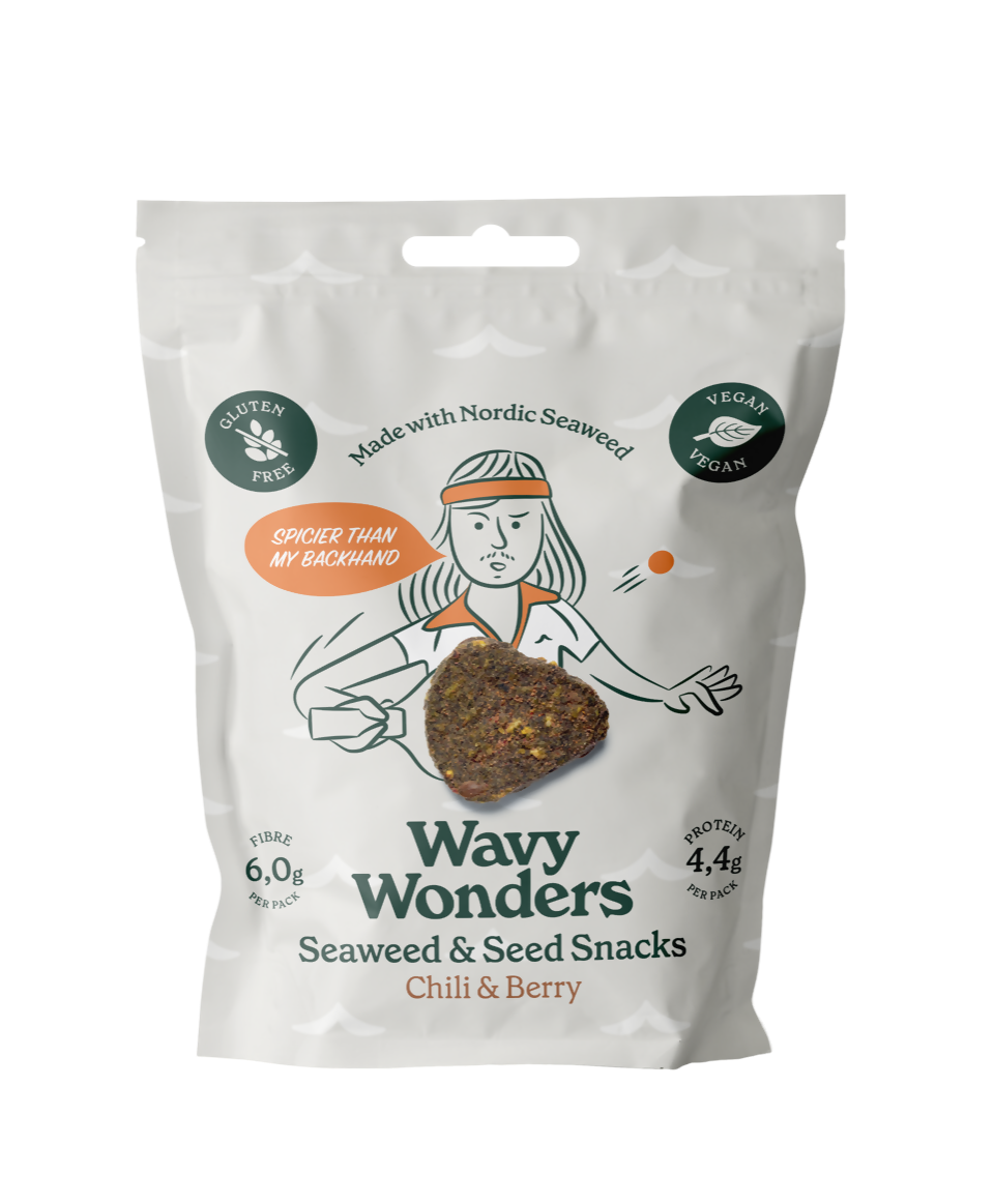 Seaweed & Super-Seed Snacks. Chili & Berry by Farm2Me
