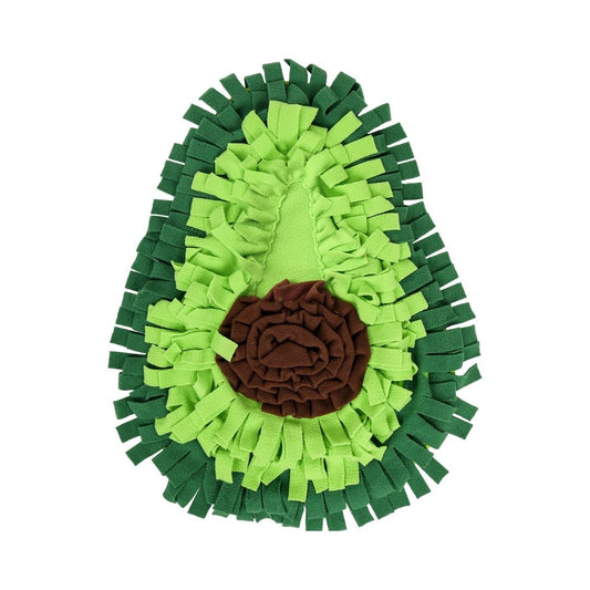 Avocado Hugger Snuffle Mat Interactive Toy for Dogs