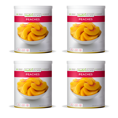 Peaches Freeze Dried - #10 Can by Nutristore