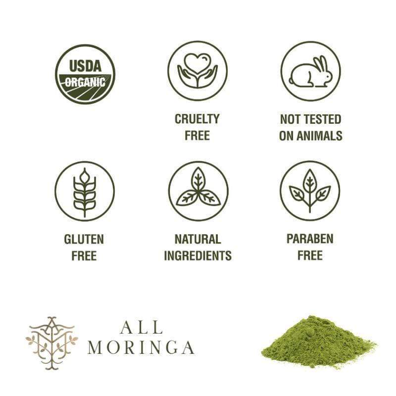 Premium 100% Organic Raw Moringa Oleifera Powder