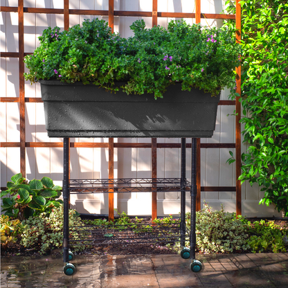 Elevated Mobile Planter by Watex