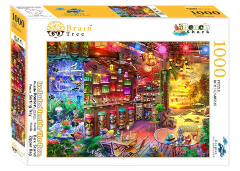 Beach Shack Puzzles 1000 Piece by Brain Tree Games - Jigsaw Puzzles