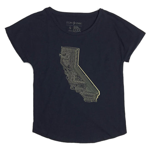 Cali Tech Dolman Shirt by STORY SPARK