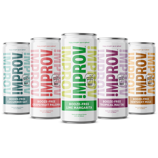 Booze-Free Party Pack!  32 pack by IMPROV Booze-Free Cocktails