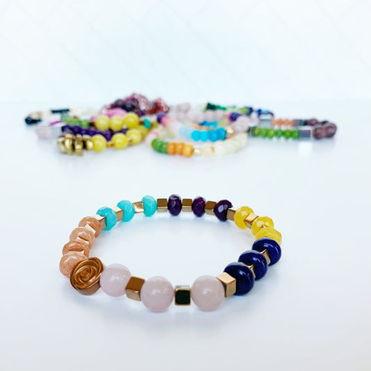 Stone Bracelet #10 by ClaudiaG Collection