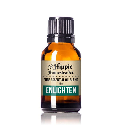 ENLIGHTEN Pure Essential Oil Blend by The Hippie Homesteader, LLC