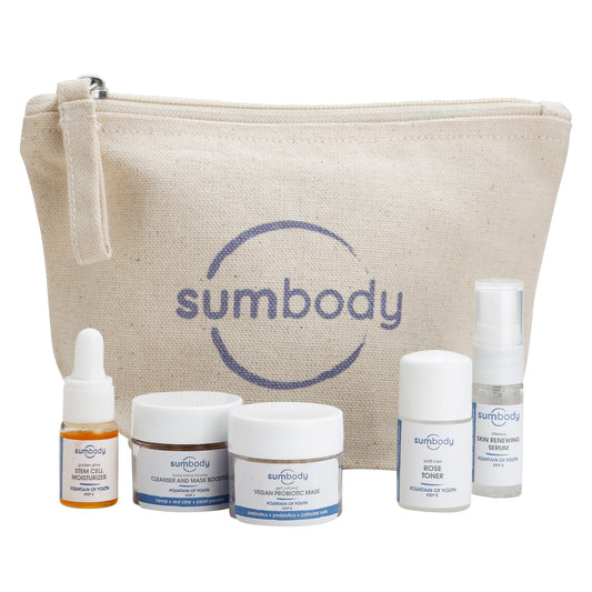 5 Steps to Perfect Skin Fountain of Youth Mini Kit by Sumbody Skincare
