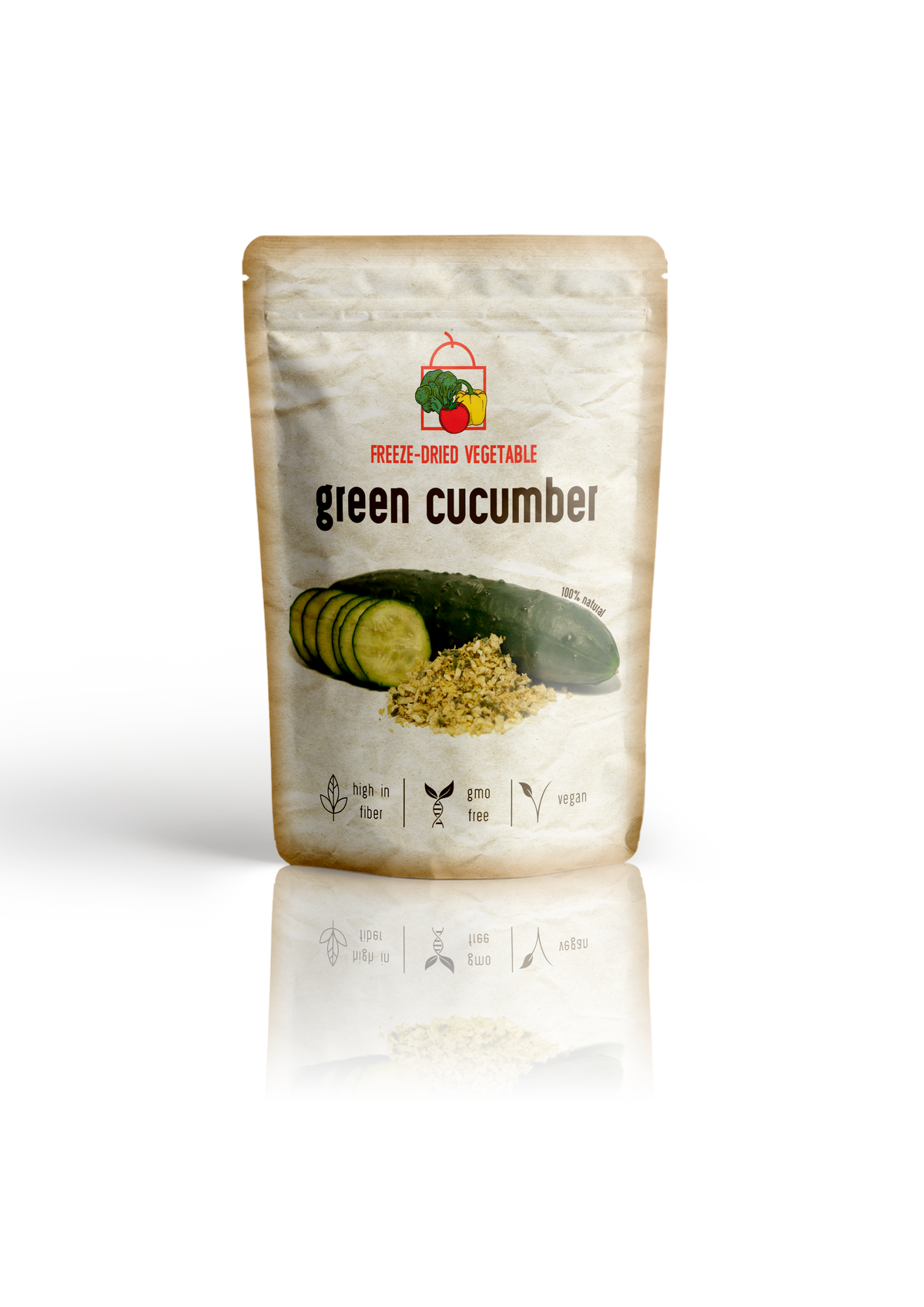 Freeze Dried Cucumber (Grits) by The Rotten Fruit Box