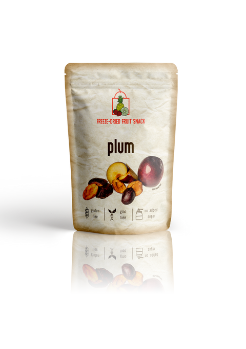 Freeze Dried Plums Snack by The Rotten Fruit Box