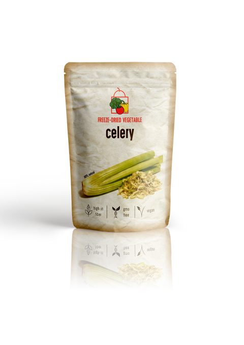 Freeze Dried Sliced Celery by The Rotten Fruit Box