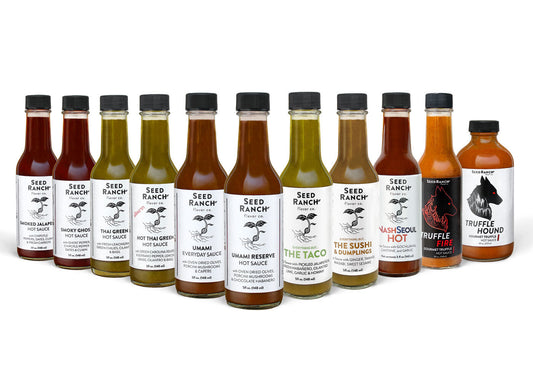 Every Seed Ranch Sauce - Hot Sauce Sampler Set by Seed Ranch Flavor Co
