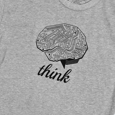 Think Tech T-Shirt by STORY SPARK